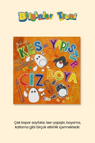 Bilginler Treni 3 Yaş (36+) Ay Okul Öncesi Eğitim Seti