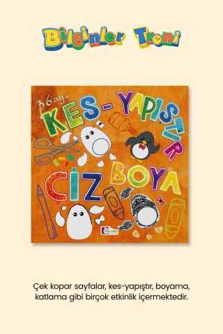 Bilginler Treni 3 Yaş (36+) Ay Okul Öncesi Eğitim Seti