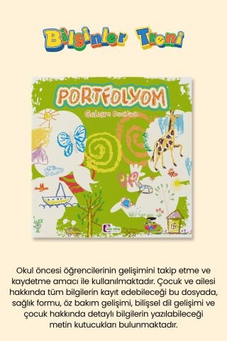 Bilginler Treni 3 Yaş (36+) Ay Okul Öncesi Eğitim Seti