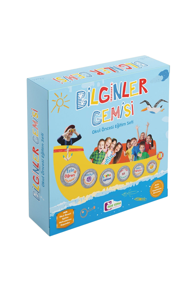 Bilginler Gemisi 5 Yaş (60+) Ay  Okul Öncesi Eğitim Seti