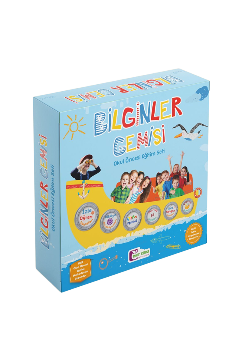 Bilginler Gemisi 5 Yaş (60+) Ay  Okul Öncesi Eğitim Seti