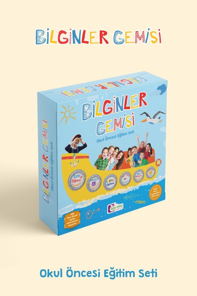 Bilginler Gemisi 5 Yaş (60+) Ay  Okul Öncesi Eğitim Seti