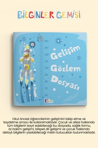 Bilginler Gemisi 5 Yaş (60+) Ay  Okul Öncesi Eğitim Seti