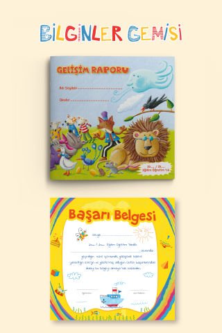 Bilginler Gemisi 5 Yaş (60+) Ay  Okul Öncesi Eğitim Seti