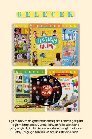 Gelecek 21. Yüzyıl 5-6 Yaş Okul Öncesi Eğitimi Seti