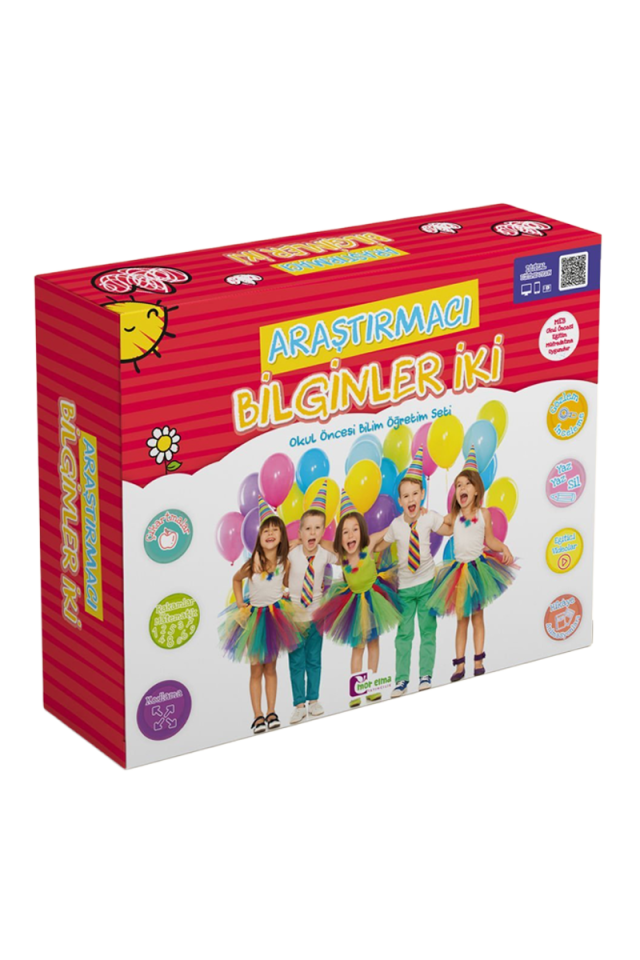 Araştırmacı Bilginler İki 5-6 Yaş Okul Öncesi Bilim Öğretim Seti