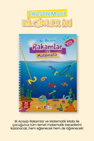 Araştırmacı Bilginler İki 5-6 Yaş Okul Öncesi Bilim Öğretim Seti
