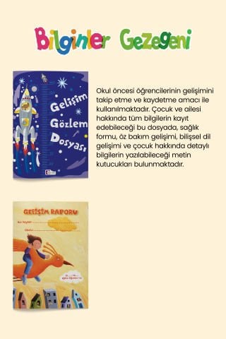 Bilginler Gezegeni 5-6 Yaş Okul Öncesi Eğitim Seti