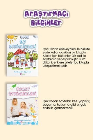 Araştırmacı Bilginler Okul Öncesi Bilim Öğretim Seti (5-6 Yaş)