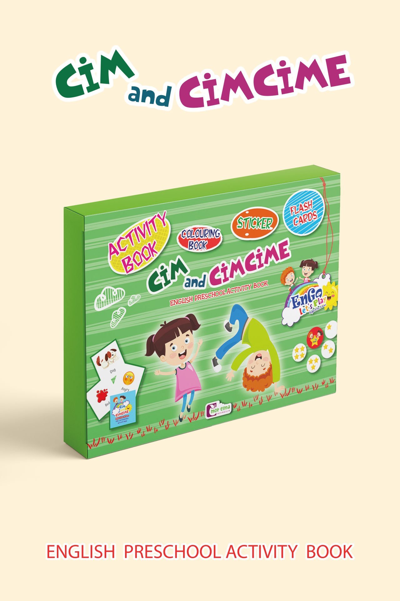 Cim And Cimcime Preschool Activity Book – English Education Set
