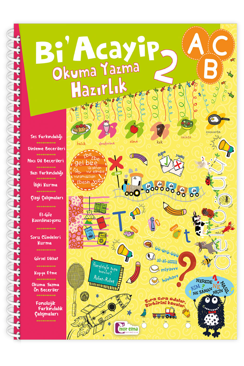 Bi’ Acayip Okuma Yazma Hazırlık 2