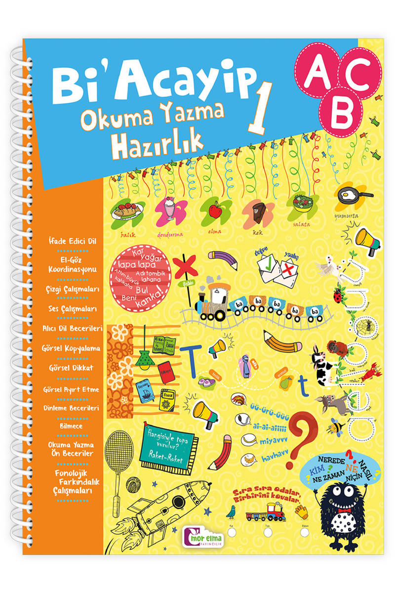 Bi’ Acayip Okuma Yazma Hazırlık 1