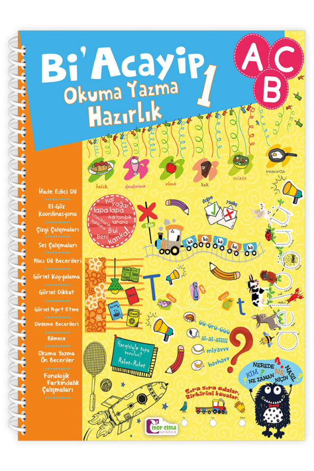 Bi’ Acayip Okuma Yazma Hazırlık 1