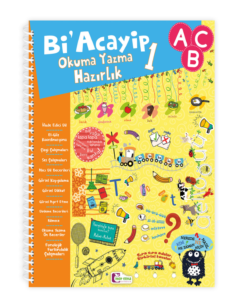 Bi’ Acayip Okuma Yazma Hazırlık 1