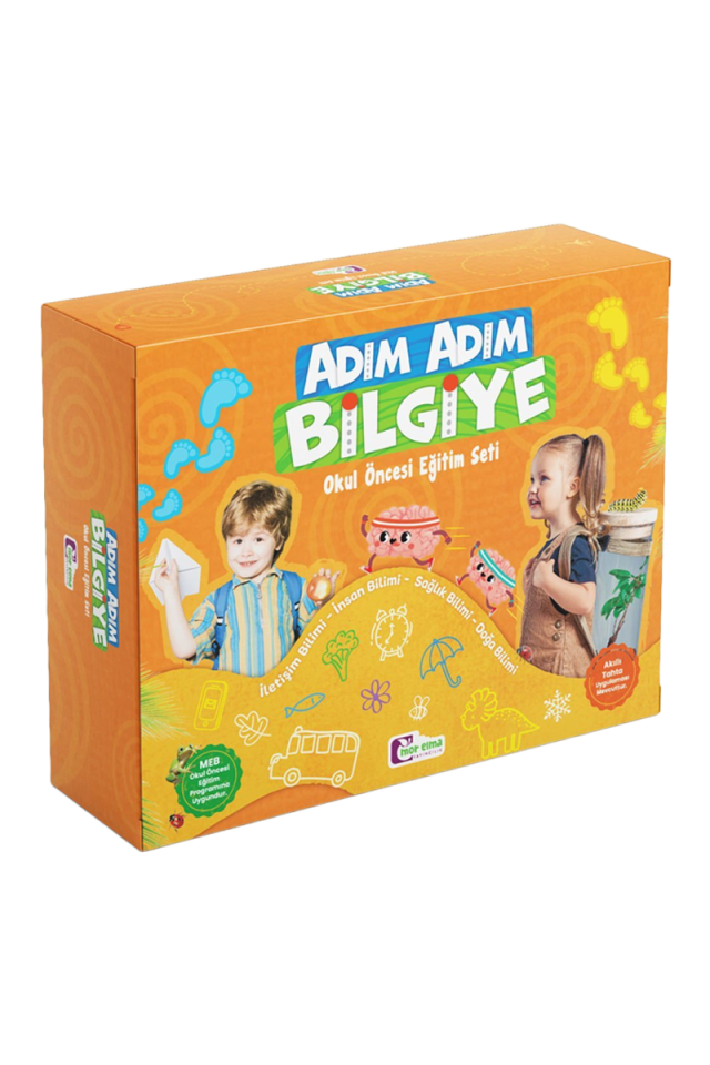 Adım Adım Bilgiye  4-5 Yaş Okul Öncesi Eğitim Seti