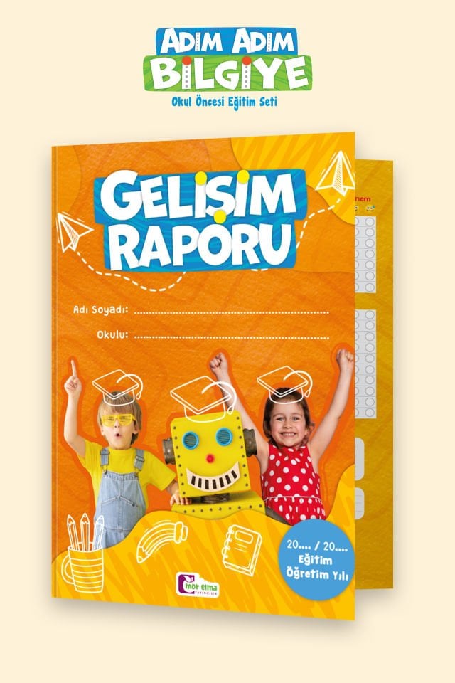 Adım Adım Bilgiye  5 Yaş (60+) Ay Okul Öncesi Eğitim Seti