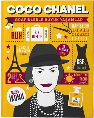 Coco Chanel - Grafiklerle Büyük Yaşamlar