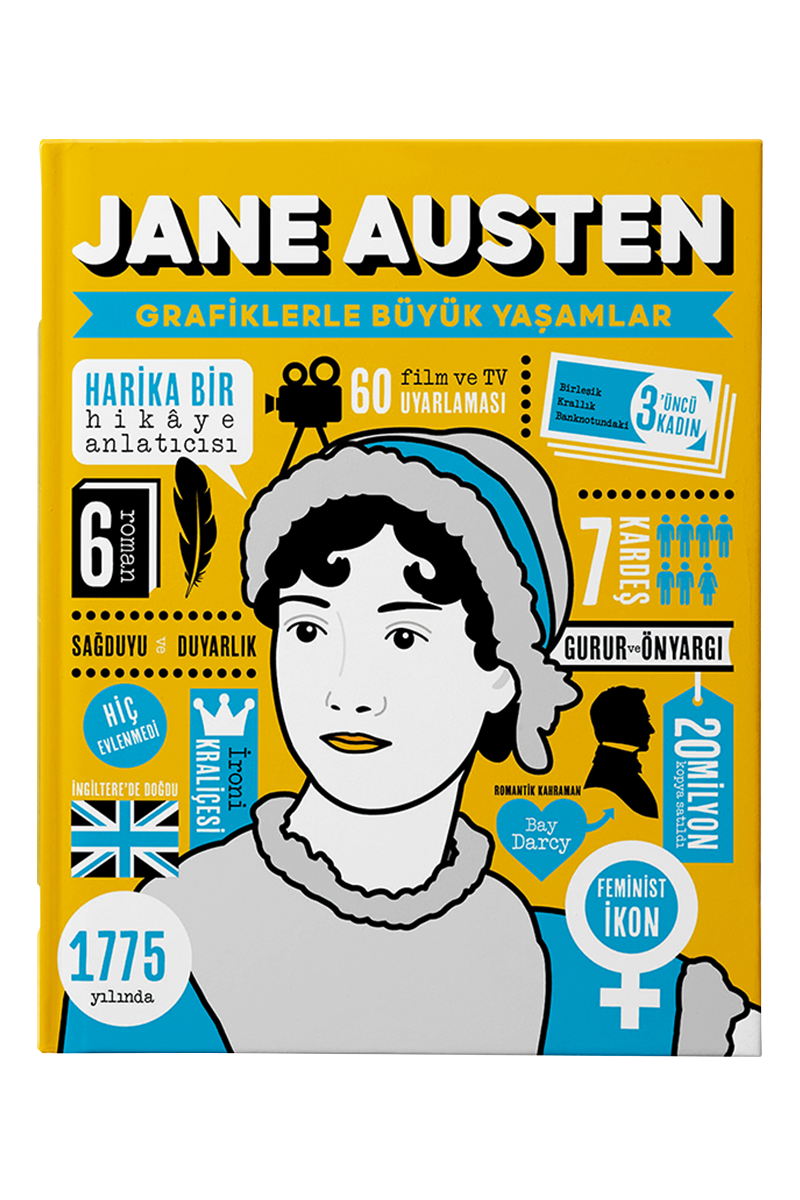 Jane Austen - Grafiklerle Büyük Yaşamlar