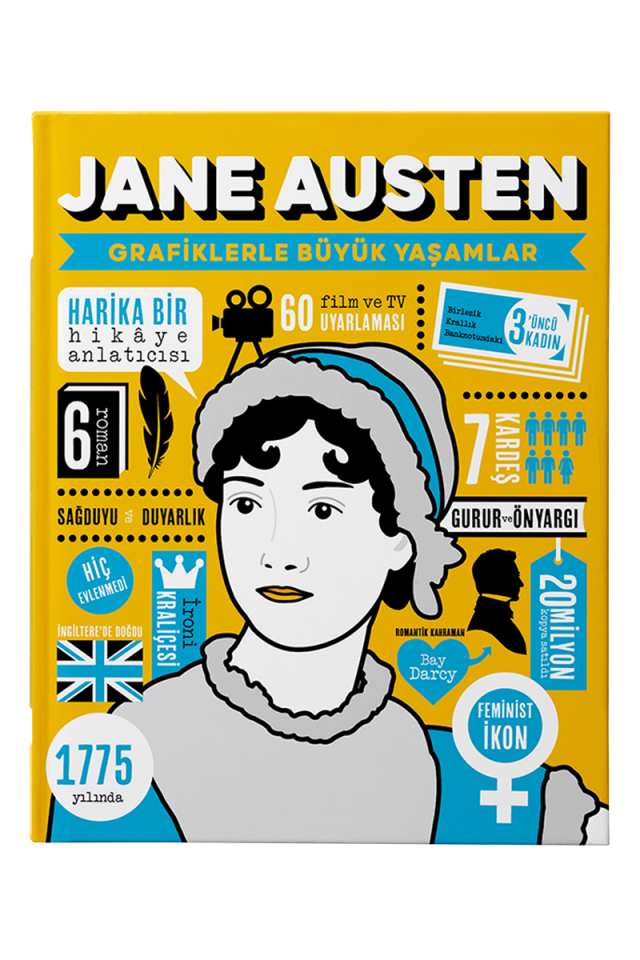 Jane Austen - Grafiklerle Büyük Yaşamlar