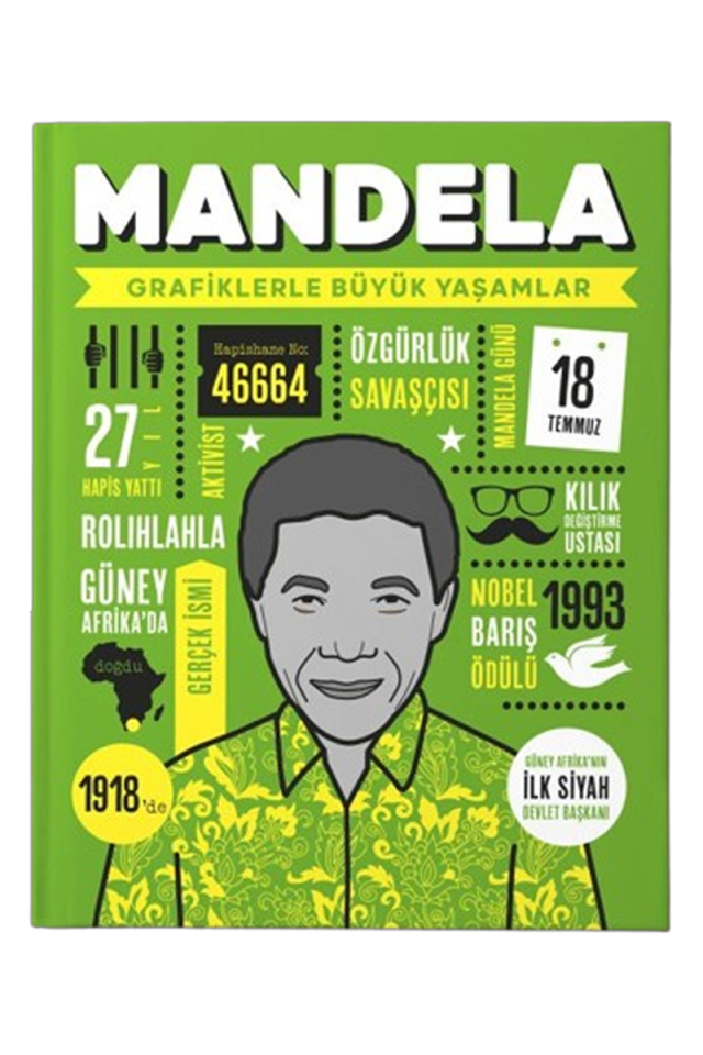 Mandela - Grafiklerle Büyük Yaşamlar