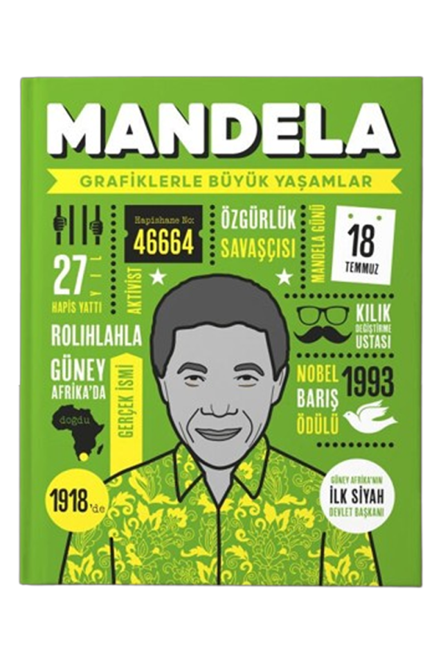 Mandela - Grafiklerle Büyük Yaşamlar