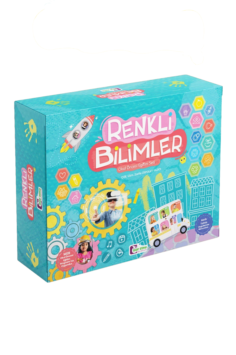 Renkli Bilimler 5 -6 Yaş (60+) Ay Okul Öncesi Eğitim Seti