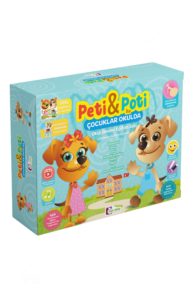 Peti & Poti 3 Yaş (36+) Ay Okul Öncesi Eğitim Seti