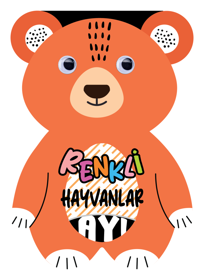 Renkli Hayvanlar - Ayı