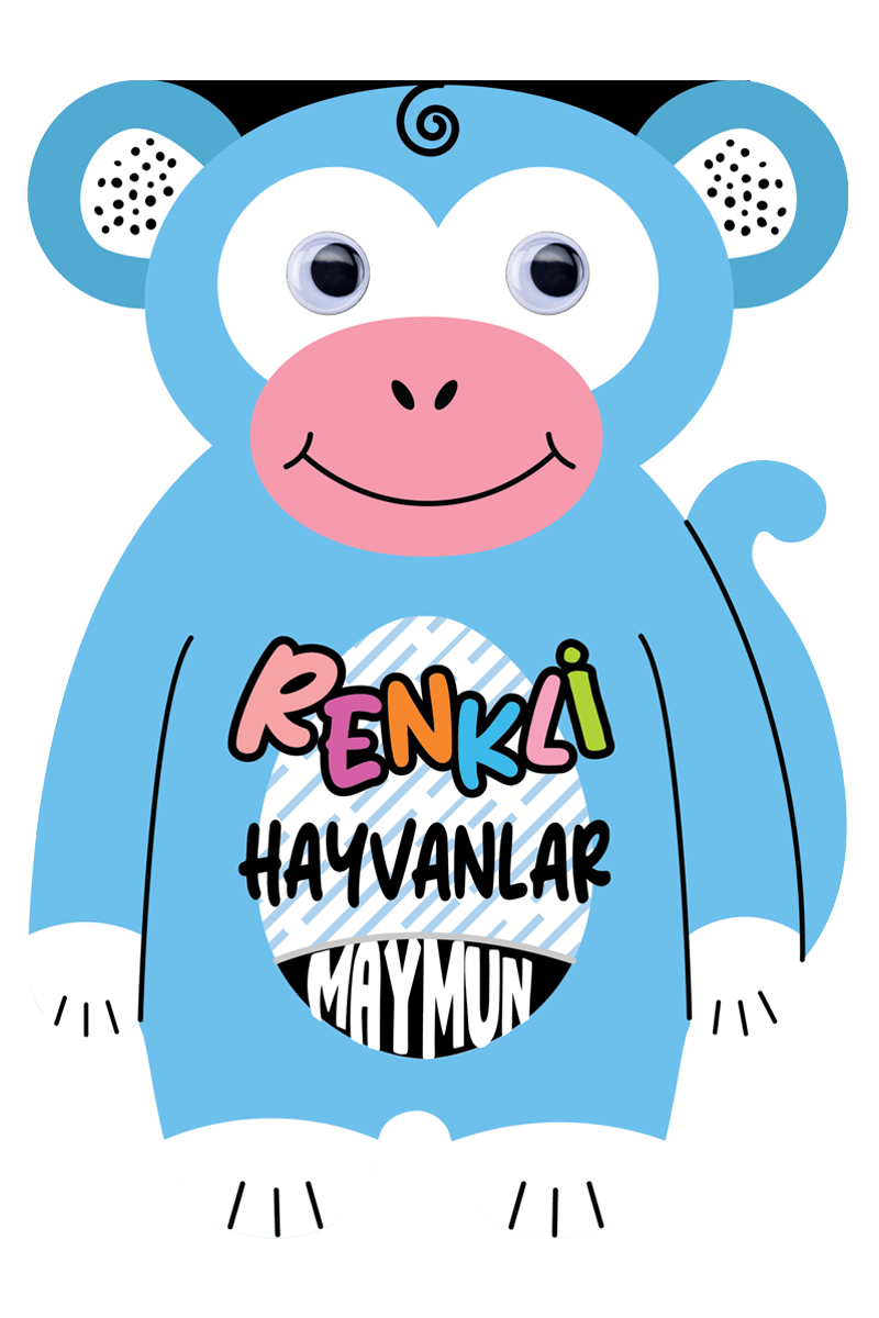 Renkli Hayvanlar - Maymun