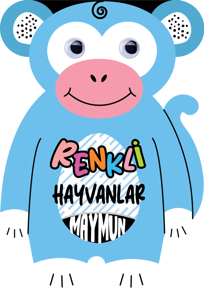 Renkli Hayvanlar - Maymun
