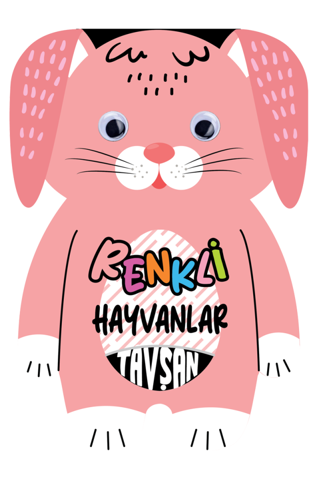 Renkli Hayvanlar -Tavşan