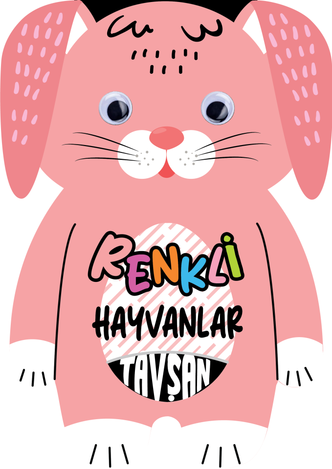 Renkli Hayvanlar -Tavşan