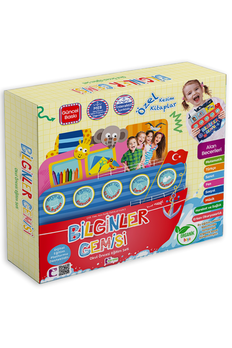Özel Kesim Bilginler Gemisi 5 Yaş (60+) Ay Okul Öncesi Eğitim Seti