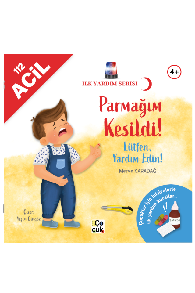 İlk Yardım Serisi - Parmağım Kesildi! Lütfen Yardım Edin!