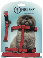 Kedi Göğüs Tasması Kırmızı