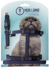 Kedi Göğüs Tasması Mor