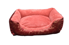 İç Mekan Yatak Saray Serisi Peluş Pembe Size2