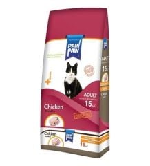 Paw Paw Tavuk Etli Kedi Maması 15kg