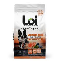 Loi Adult Somon Balıklı Köpek Maması 3kg
