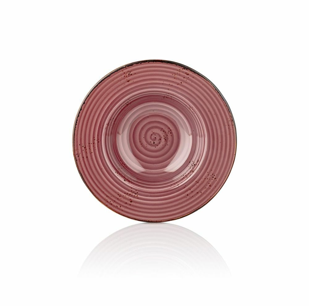 By Bone  Rose Gastro Çukur Tabak 25 Cm