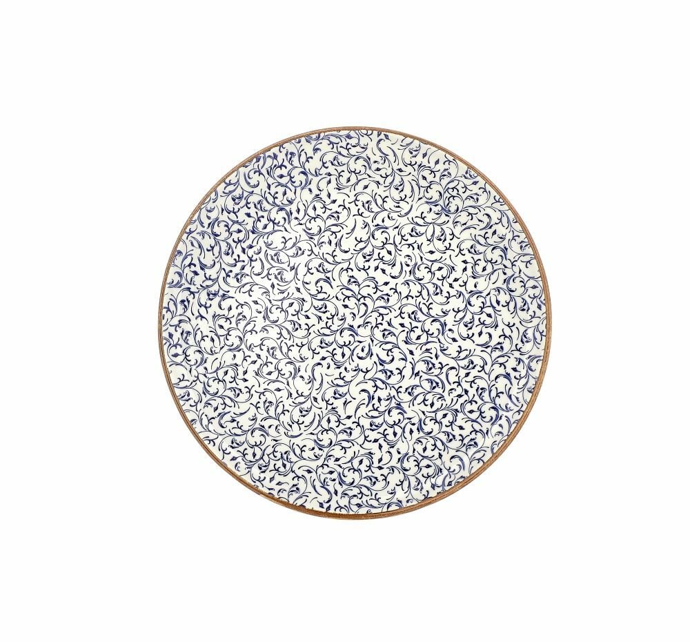 By Bone  Edera Açık Zest Düz Tabak 27 Cm