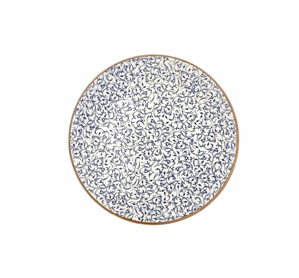 By Bone  Edera Açık Zest Düz Tabak 27 Cm