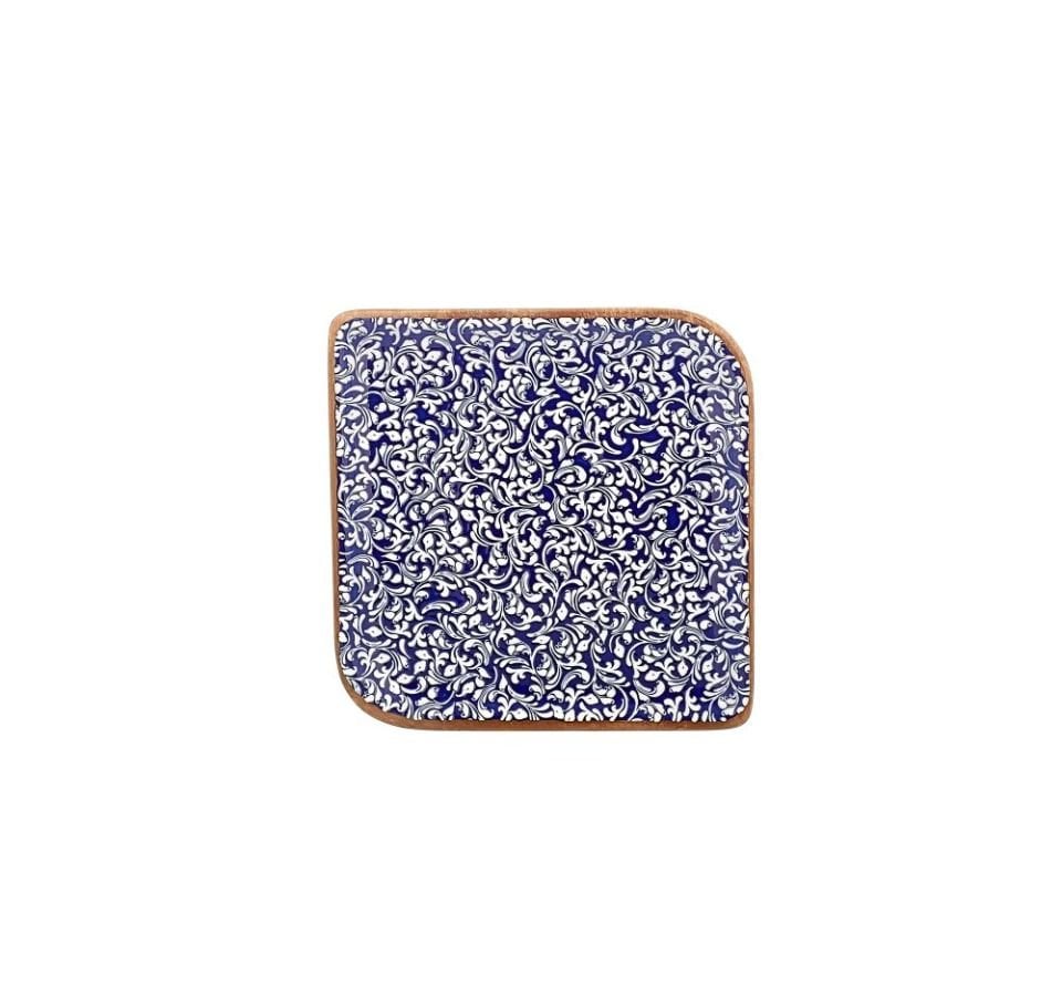 By Bone Edera Cobalt Arel  Kare Tabak 20 Cm