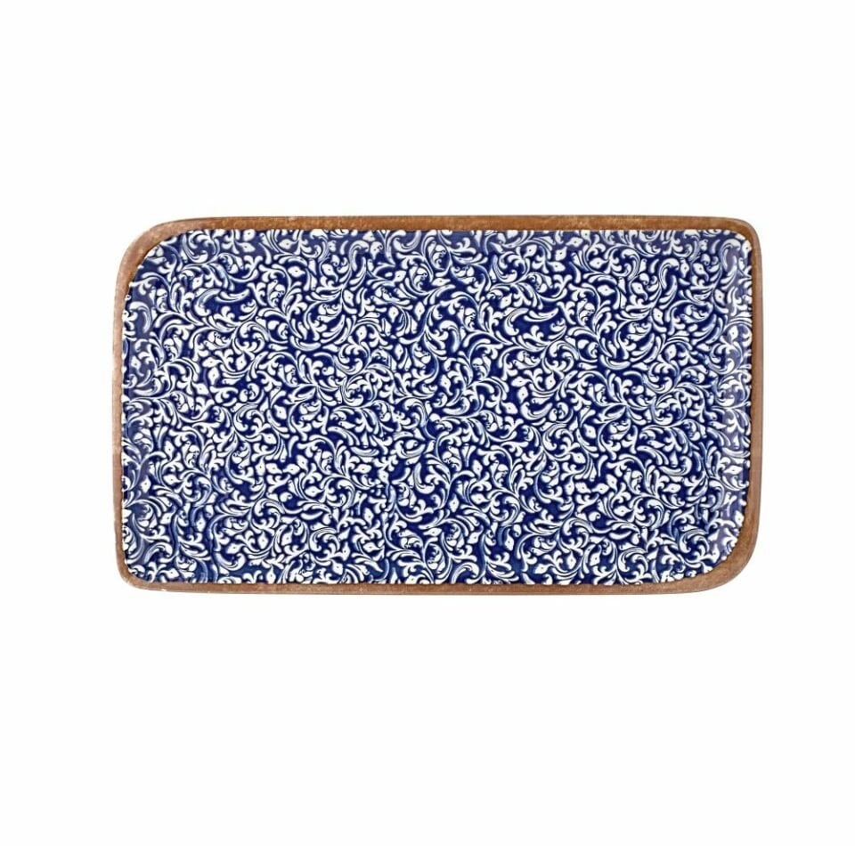 By Bone  Edera Cobalt Arel  Dikdörtgen 38 Cm