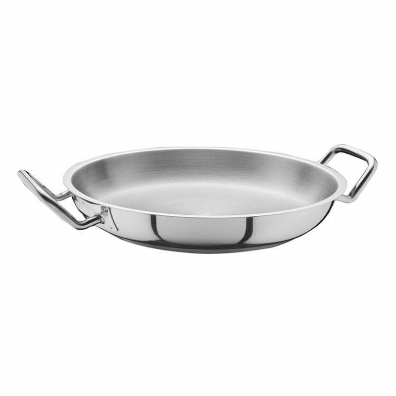 Öztiryakiler İndüksiyon Uyumlu, Parlak, Çift Saplı Tava 28*5 Cm