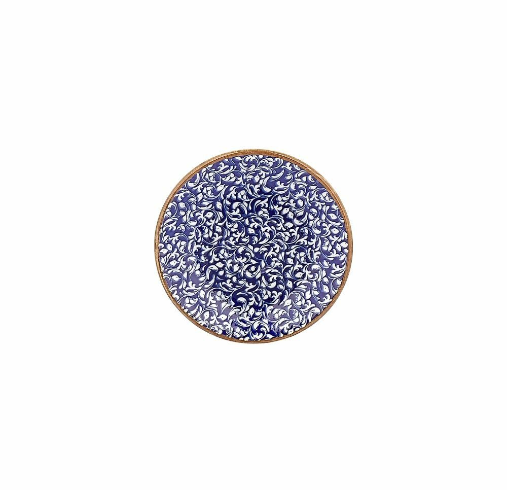 By Bone  Edera Cobalt Zest Çay Fincan Tabağı 15,5 Cm