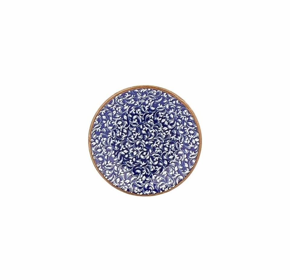 By Bone  Edera Cobalt Zest Çay Fincan Tabağı 15,5 Cm