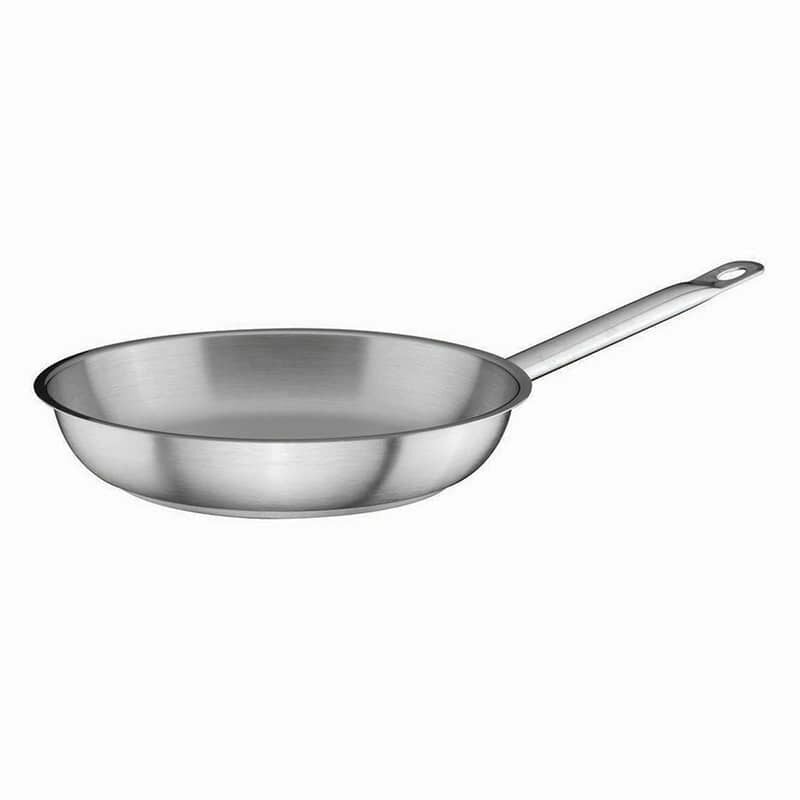 Öztiryakiler İndüksiyon Tabanlı, Tek Saplı Çelik Tava 36*6 Cm