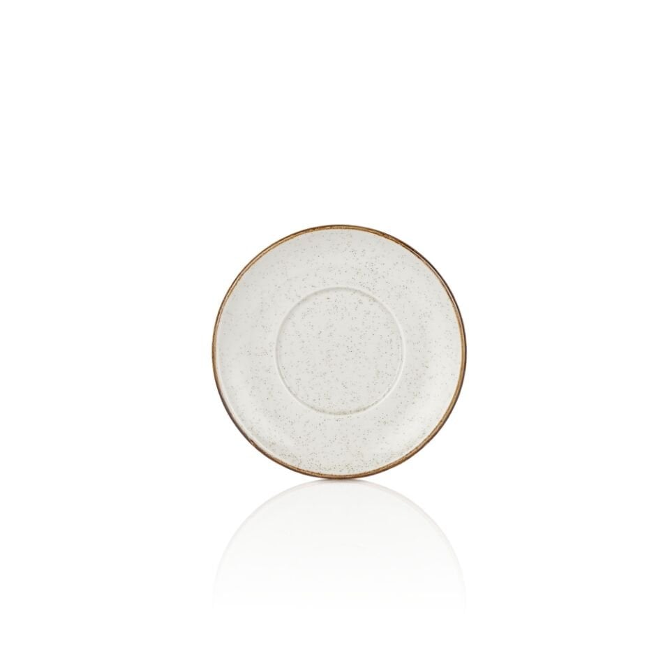 By Bone Whıte Gastro Kahve Fincan Tabağı 12 Cm