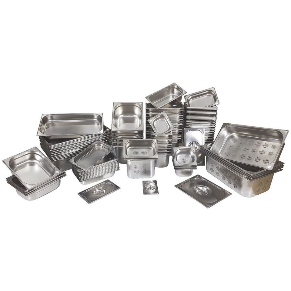 Delikli Gastronorm Küvet GN (2/1 20 MM)